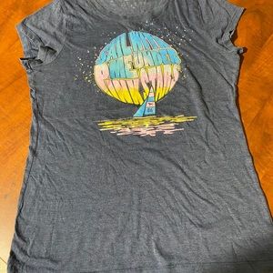 Pink logo brand women’s t-shirt